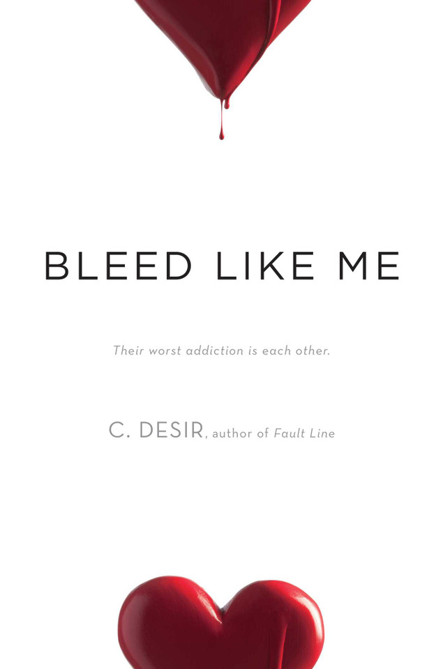 Bleed Like Me book cover by C. Desir