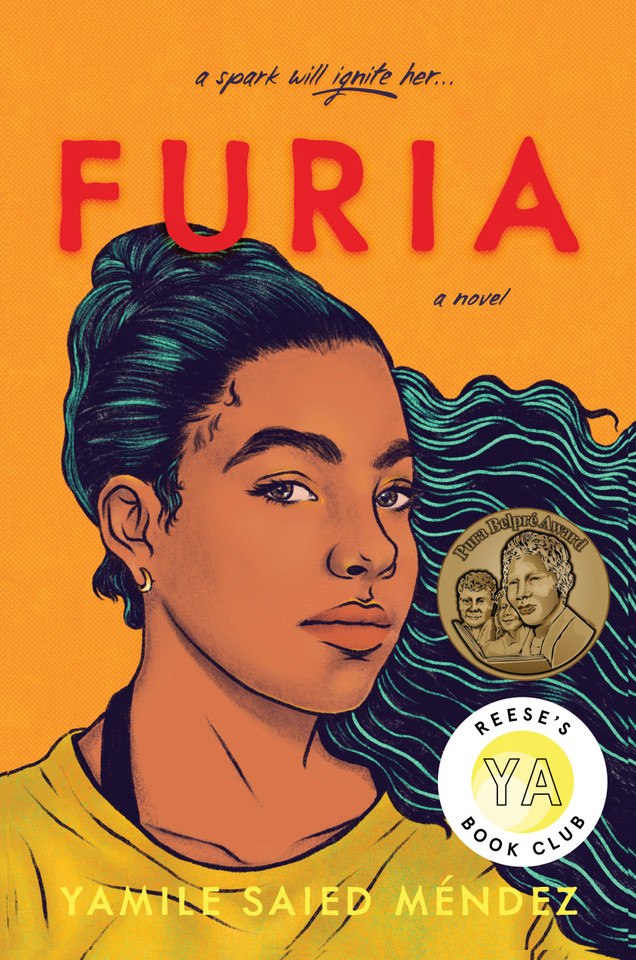 Furia book cover by Yamile Saied Méndez