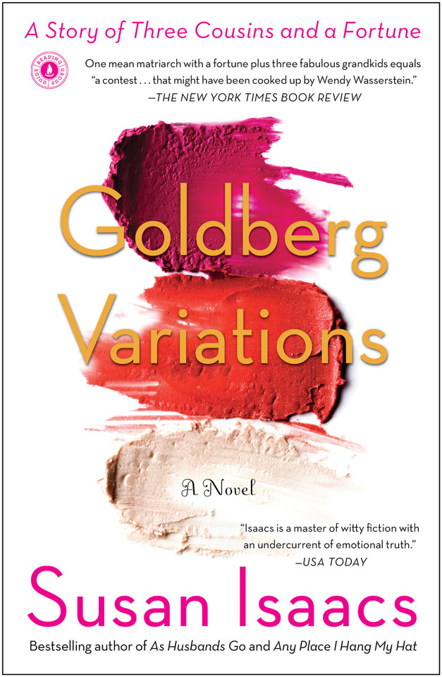 Goldberg Variations: A Story of Three Cousins and a Fortune book cover by Susan Isaacs
