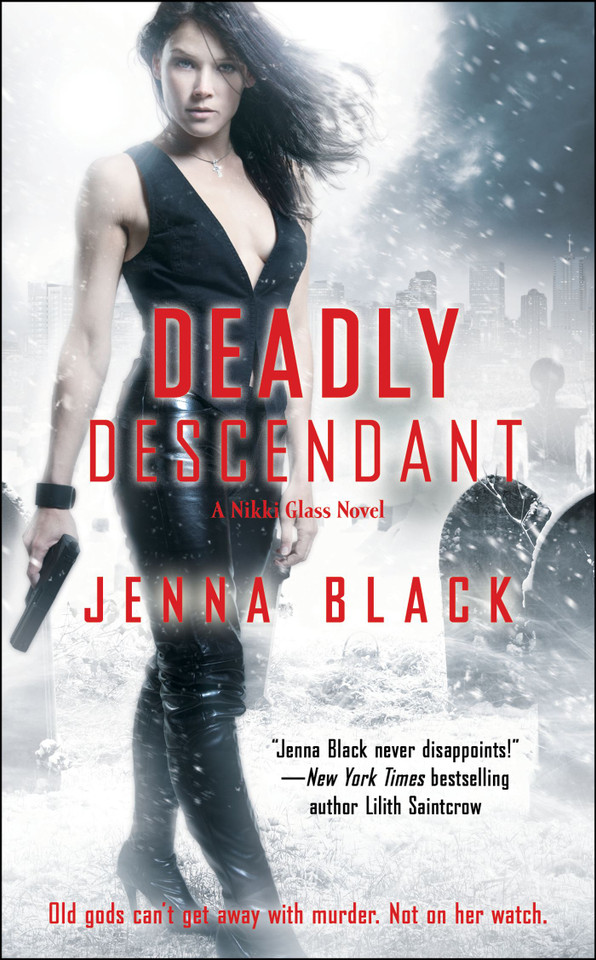 Deadly Descendant (Nikki Glass) book cover by Jenna Black
