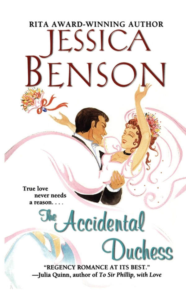 The Accidental Duchess book cover by Jessica Benson