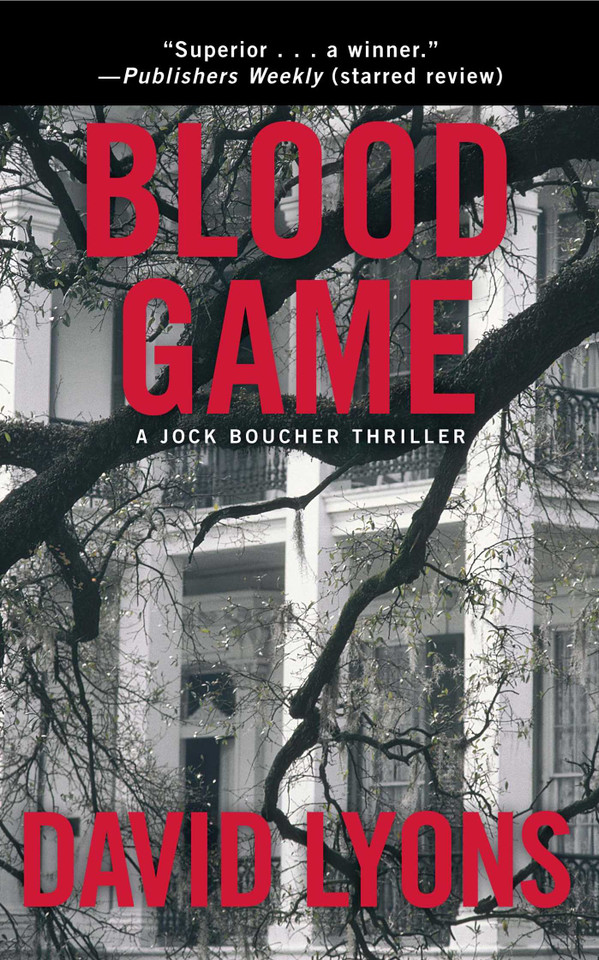 Blood Game: A Jock Boucher Thriller book cover by David Lyons