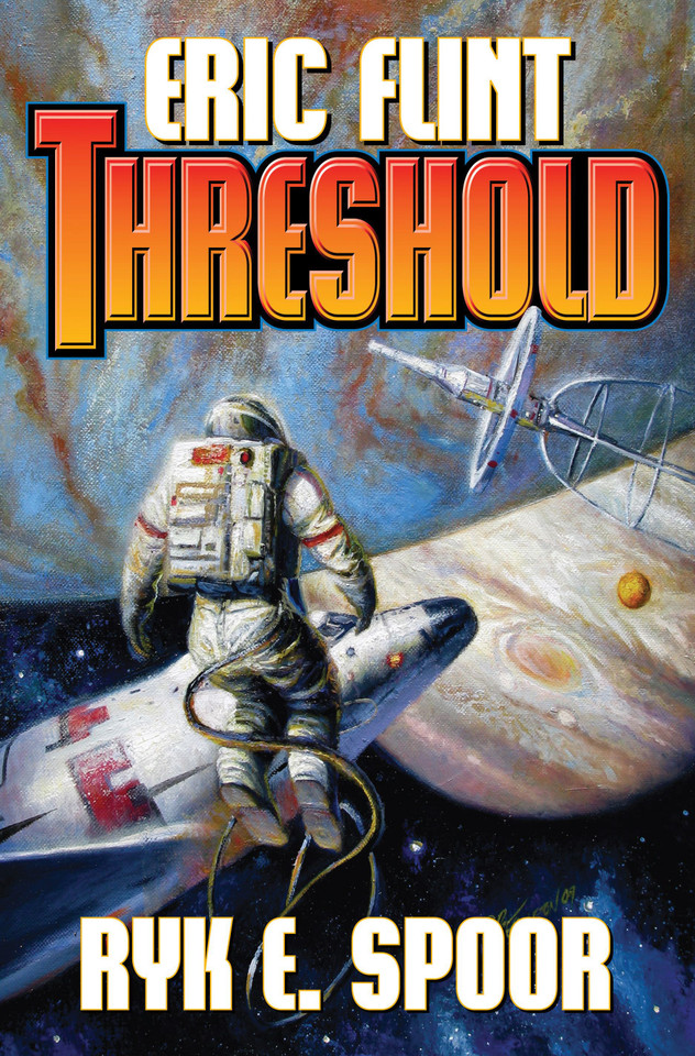 Threshold book cover by Eric Flint, Ryk E. Spoor
