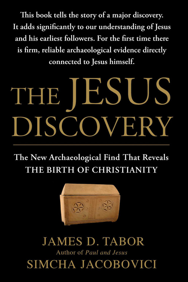 The Jesus Discovery: The New Archaeological Find That Reveals the Birth of Christianity book cover by James D. Tabor, Simcha Jacobovici