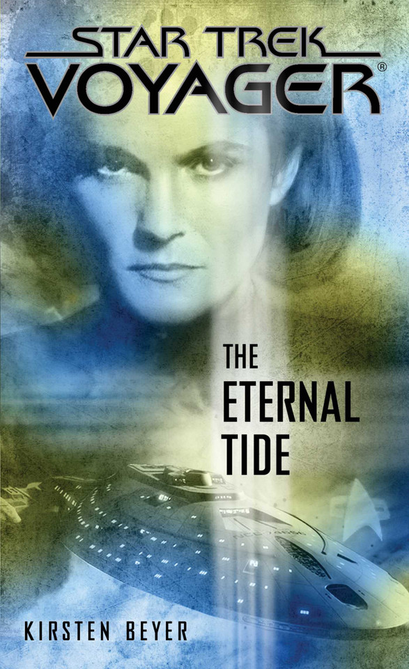 The Eternal Tide (Star Trek: Voyager) book cover by Kirsten Beyer