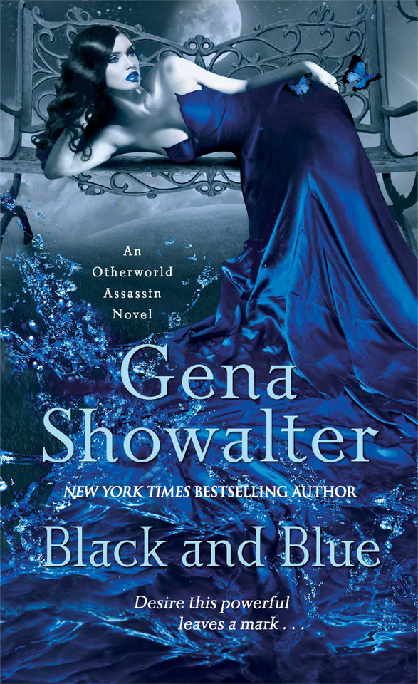 Black and Blue (Otherworld Assassin) book cover by Gena Showalter