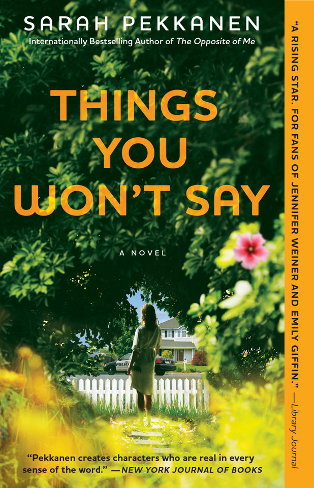 Things You Won't Say: A Novel book cover by Sarah Pekkanen