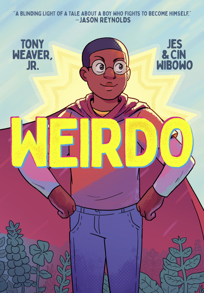 Weirdo book cover by Tony Weaver, Jr.