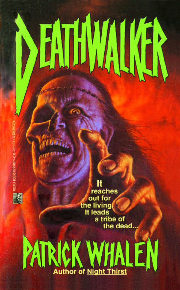 Deathwalker book cover by Patrick Whalen