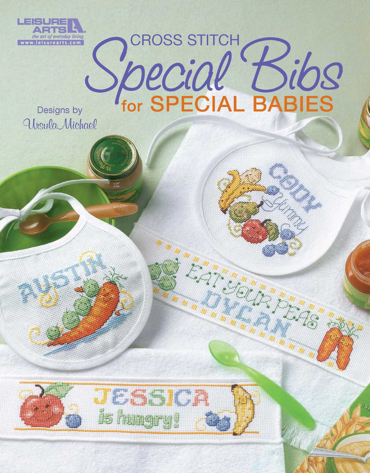 Cross Stitch Special Bibs for Special Babies book cover by Ursula Michael