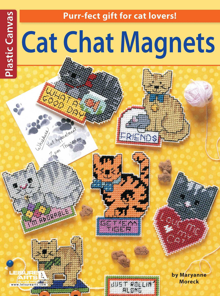 Cat Chat Magnets: Purr-fect Gift for Cat Lovers! book cover by Maryanne Moreck