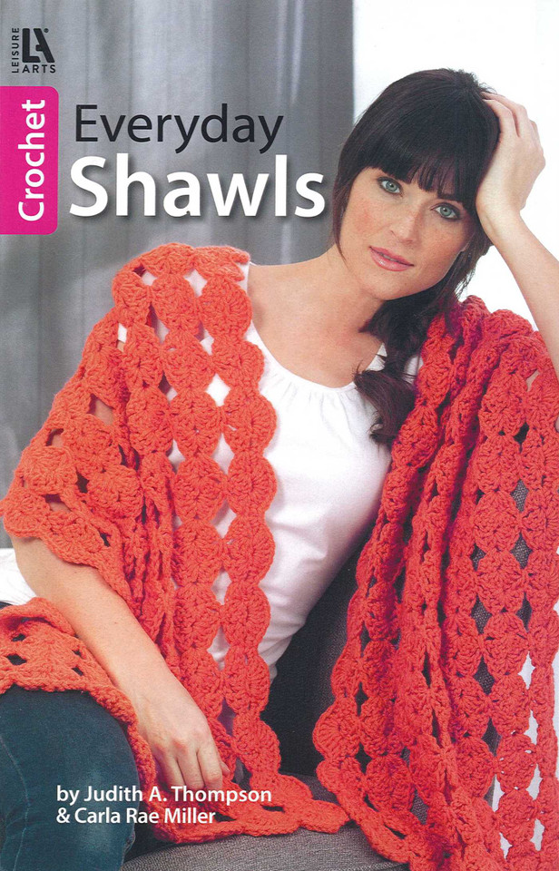 Everyday Shawls book cover by Leisure Arts