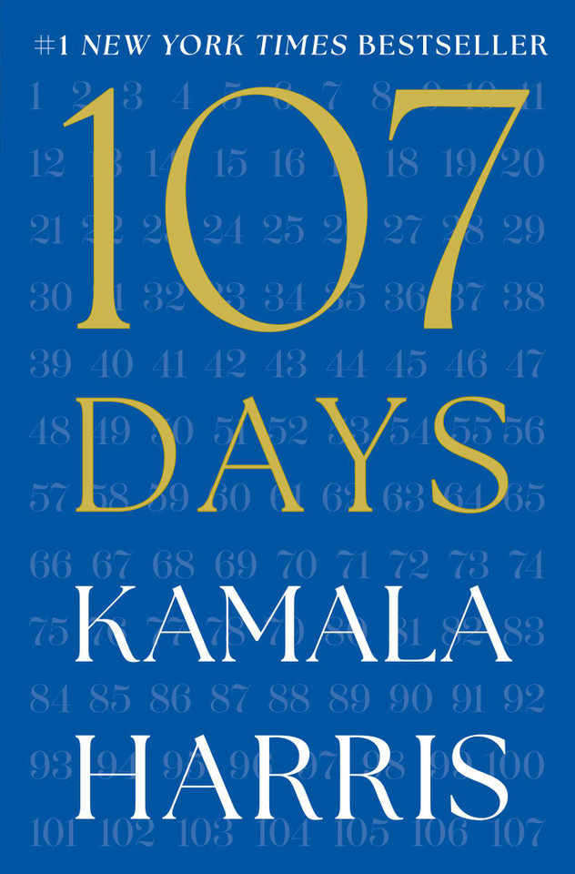107 Days book cover by Kamala Harris