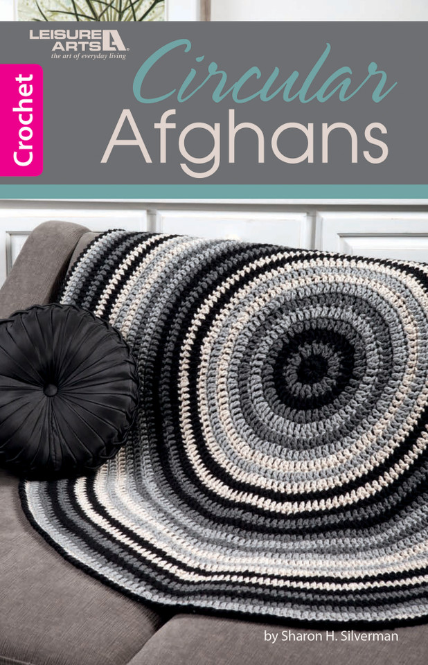 Circular Afghans book cover by Sharon H. Silverman