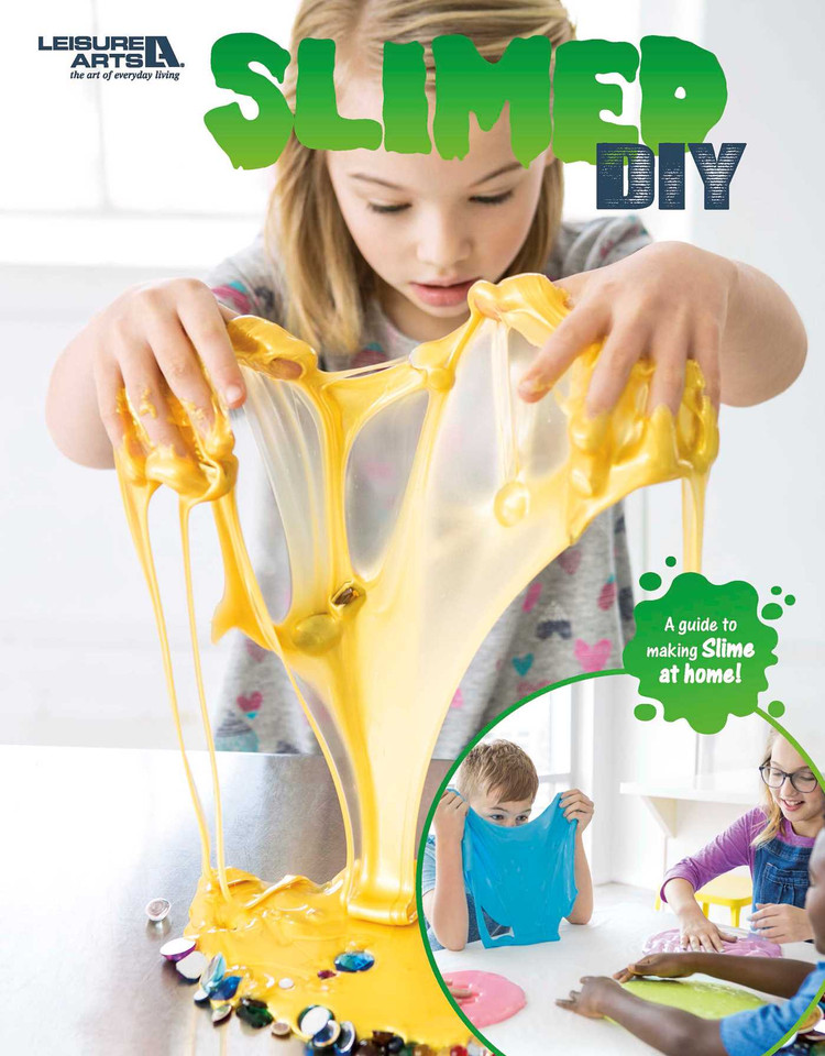 Slimed DIY—A guide to making Slime at home! book cover by Leisure Arts