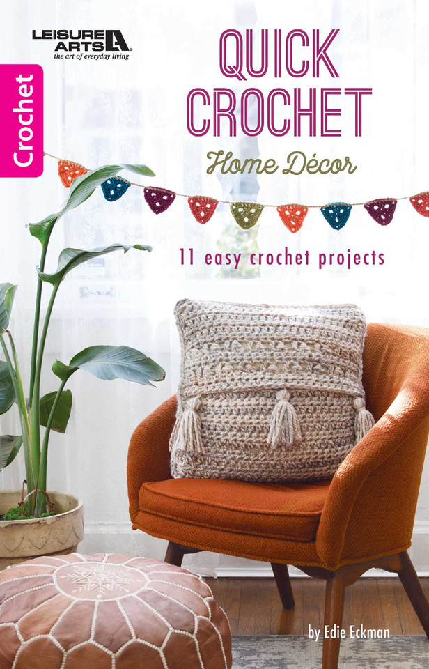 Quick Crochet Home Decor: 11 Easy Crochet Projects book cover by Edie Eckman