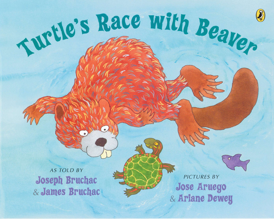 Turtle's Race with Beaver book cover by Joseph Bruchac