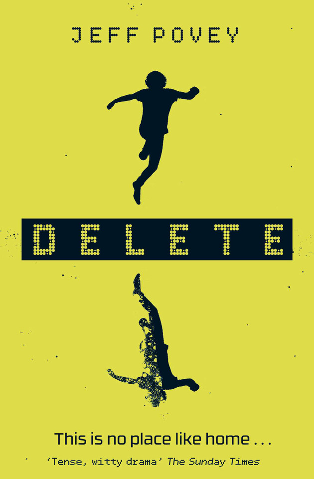 Delete book cover by Jeff Povey