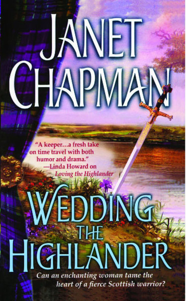Wedding the Highlander book cover by Janet Chapman