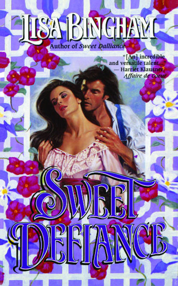 Sweet Defiance book cover by Lisa Bingham