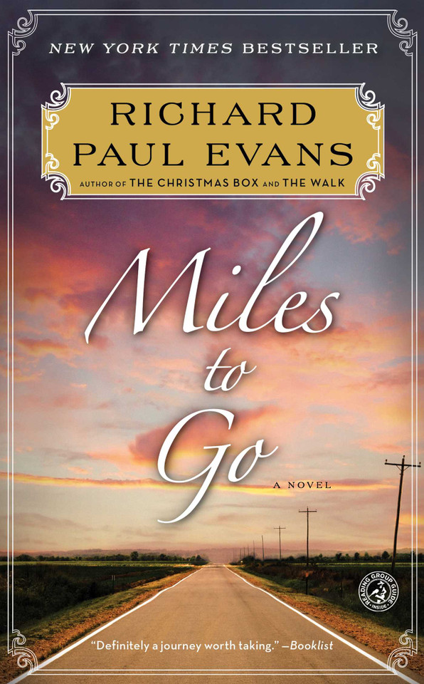 Miles to Go (The Walk Series) book cover by Richard Paul Evans