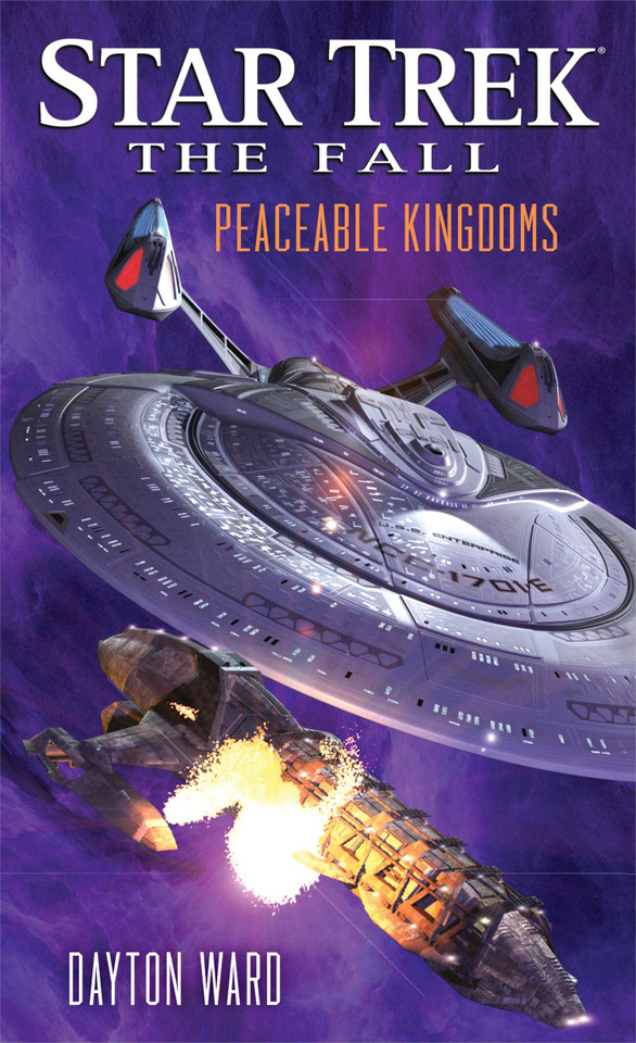 The Fall: Peaceable Kingdoms (Star Trek) book cover by Dayton Ward