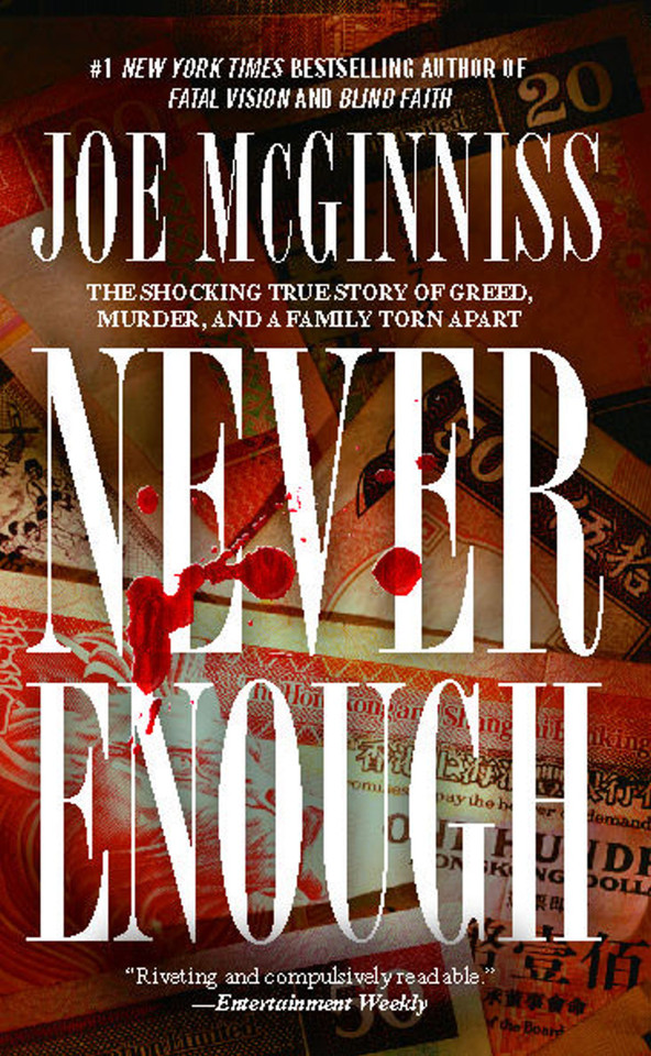 Never Enough book cover by Joe McGinniss