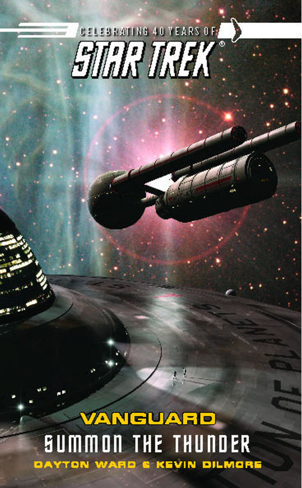 Vanguard #2: Summon the Thunder (Star Trek: The Original Series) book cover by Dayton Ward, Kevin Dilmore