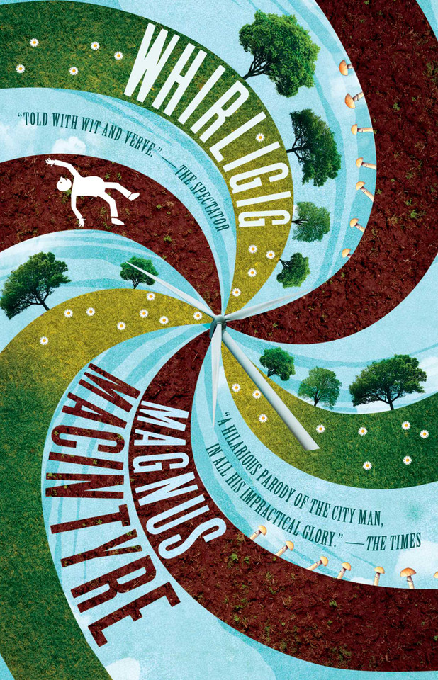 Whirligig book cover by Magnus Macintyre