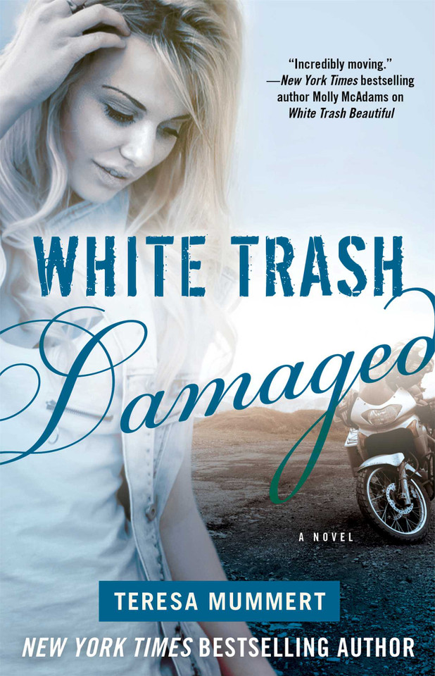 White Trash Damaged book cover by Teresa Mummert