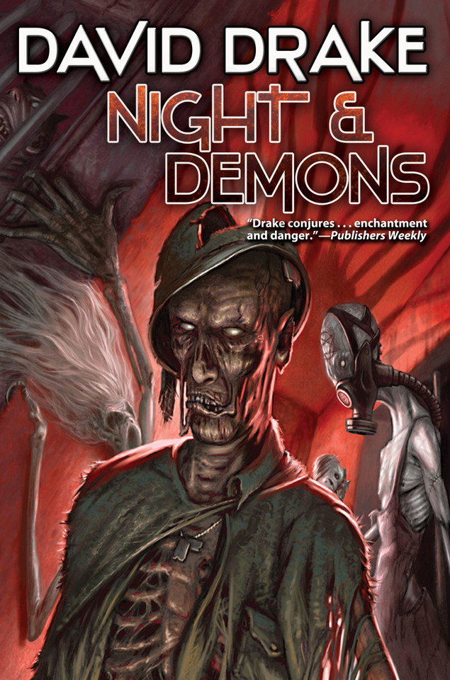 Night & Demons book cover by David Drake