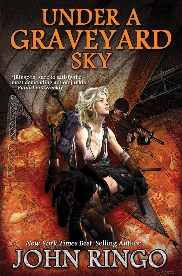 Under a Graveyard Sky (Black Tide Rising) book cover by John Ringo