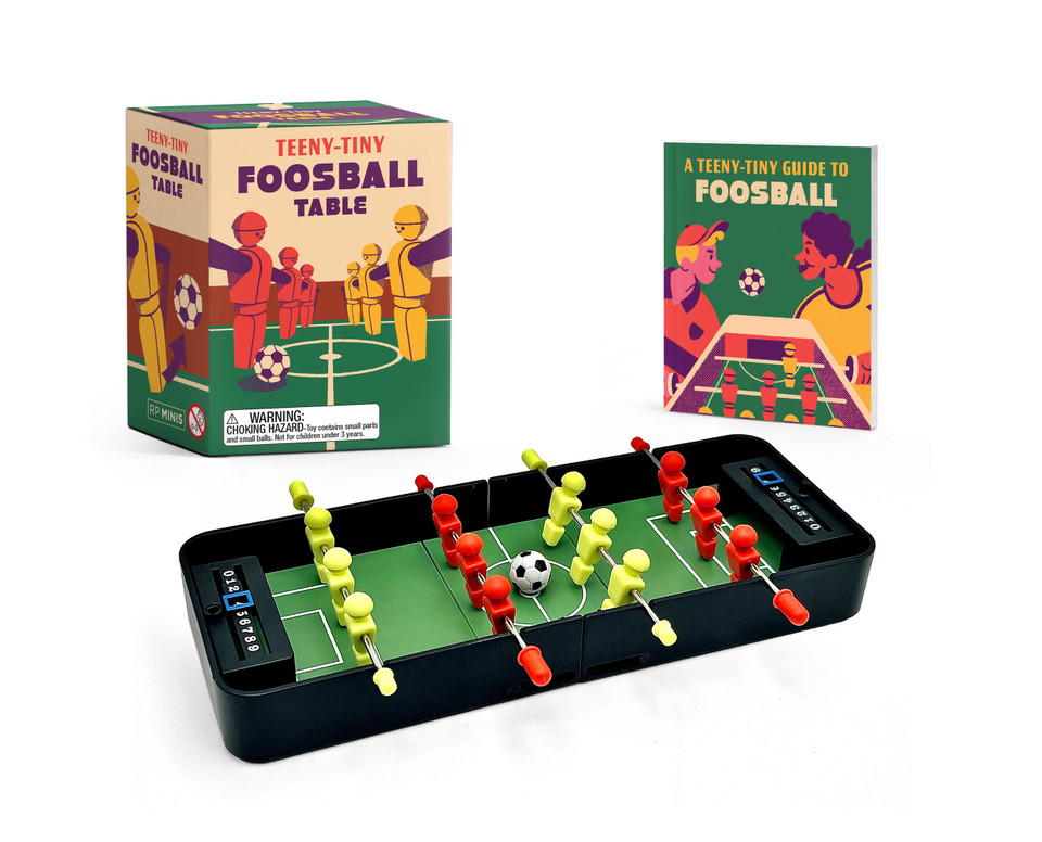 Teeny-Tiny Foosball Table: Let's Roll! (RP Minis) book cover by Matt Klise