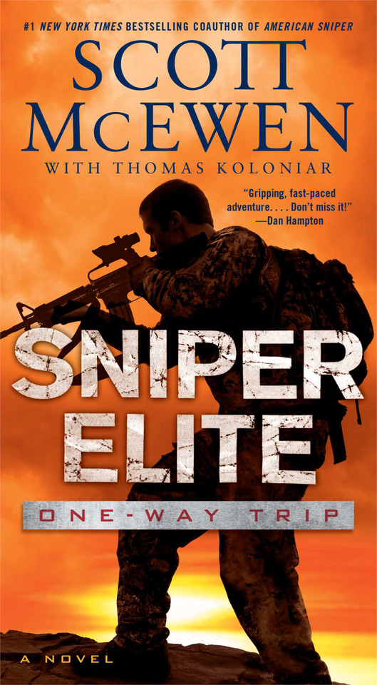 Sniper Elite: One-Way Trip: A Novel (Sniper Elite) book cover by Scott McEwen, Thomas Koloniar