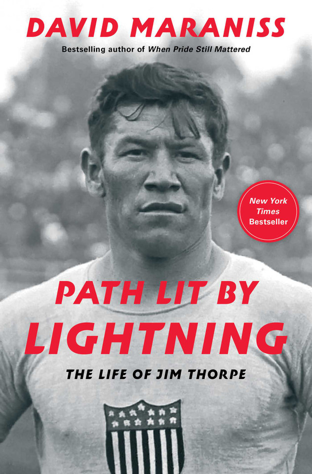 Path Lit by Lightning: The Life of Jim Thorpe book cover by David Maraniss