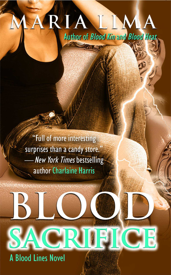 Blood Sacrifice book cover by Maria Lima