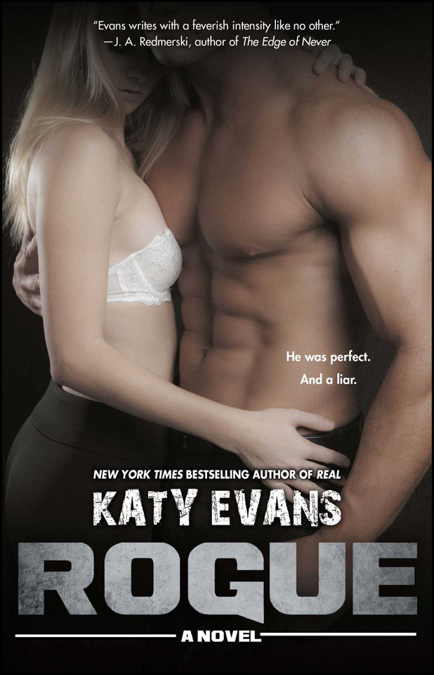 Rogue (The REAL series) book cover by Katy Evans