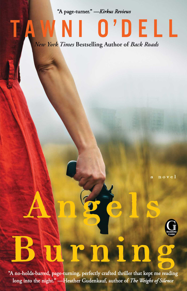 Angels Burning book cover by Tawni O'Dell