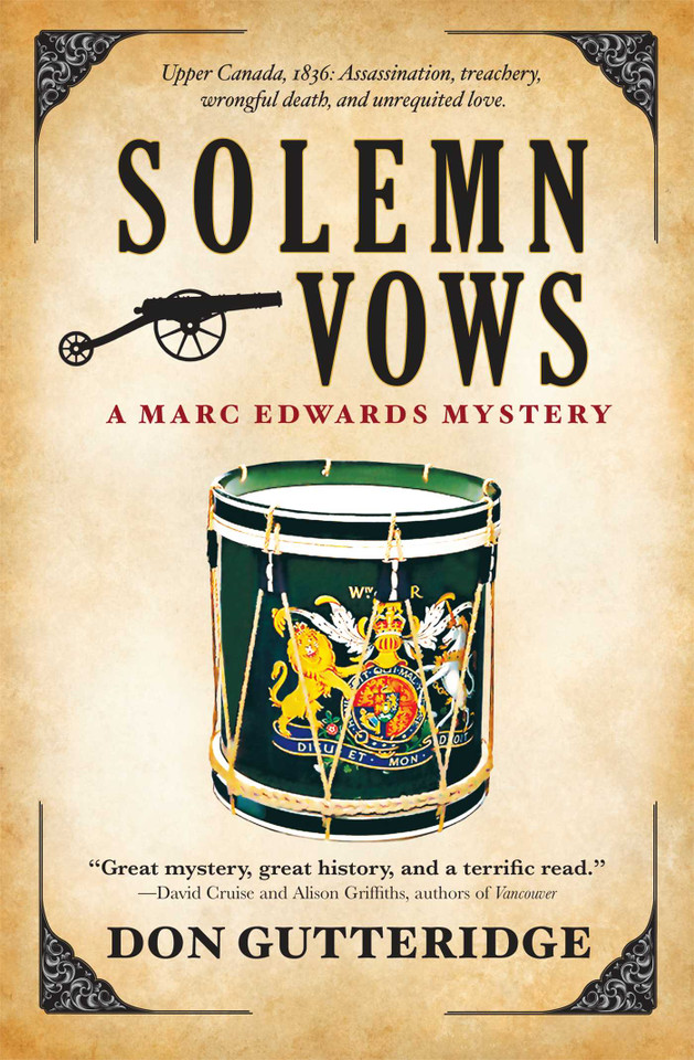 Solemn Vows book cover by Don Gutteridge
