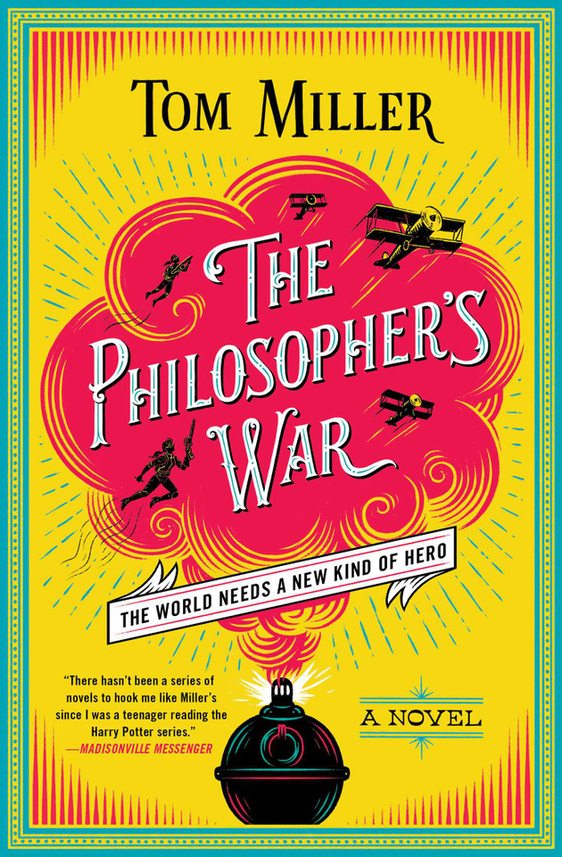 The Philosopher's War (The Philosophers Series) book cover by Tom Miller