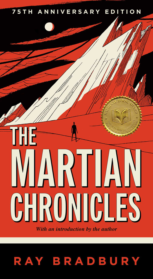 The Martian Chronicles book cover by Ray Bradbury