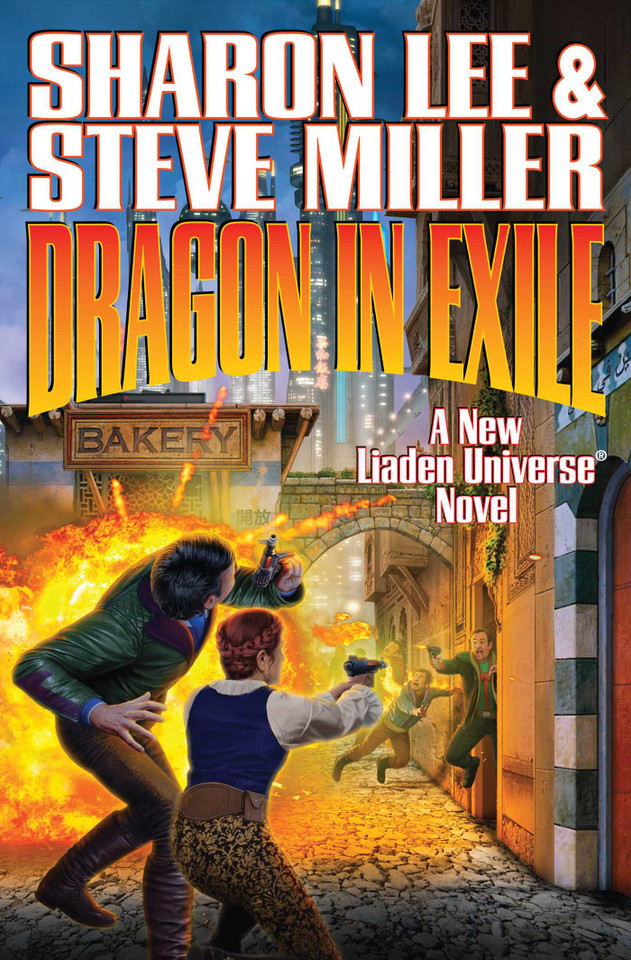 Dragon in Exile (Liaden Universe®) book cover by Sharon Lee, Steve Miller