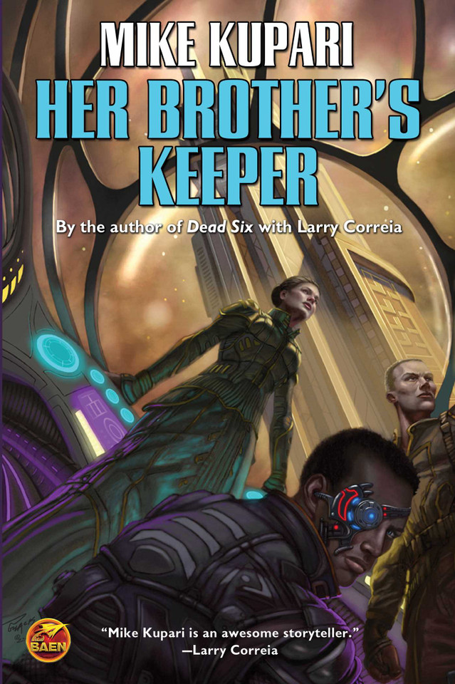 Her Brother's Keeper book cover by Mike Kupari