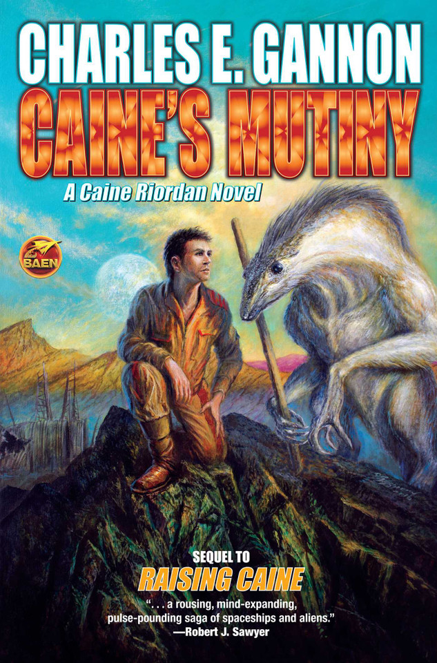 Caine's Mutiny (Caine Riordan) book cover by Charles E. Gannon