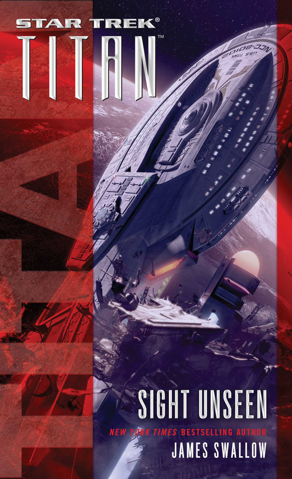 Sight Unseen (Star Trek: The Next Generation) book cover by James Swallow