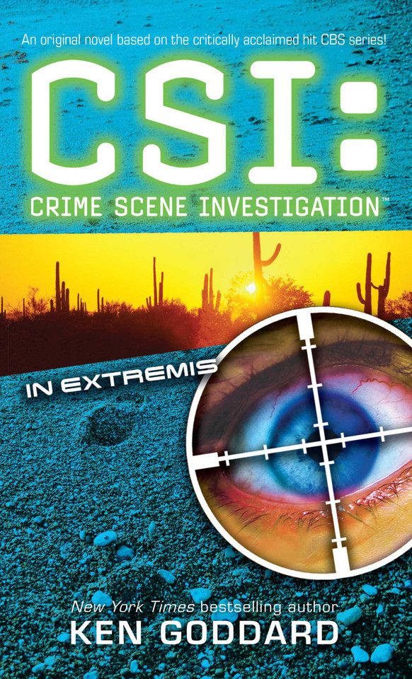 CSI: In Extremis book cover by Ken Goddard