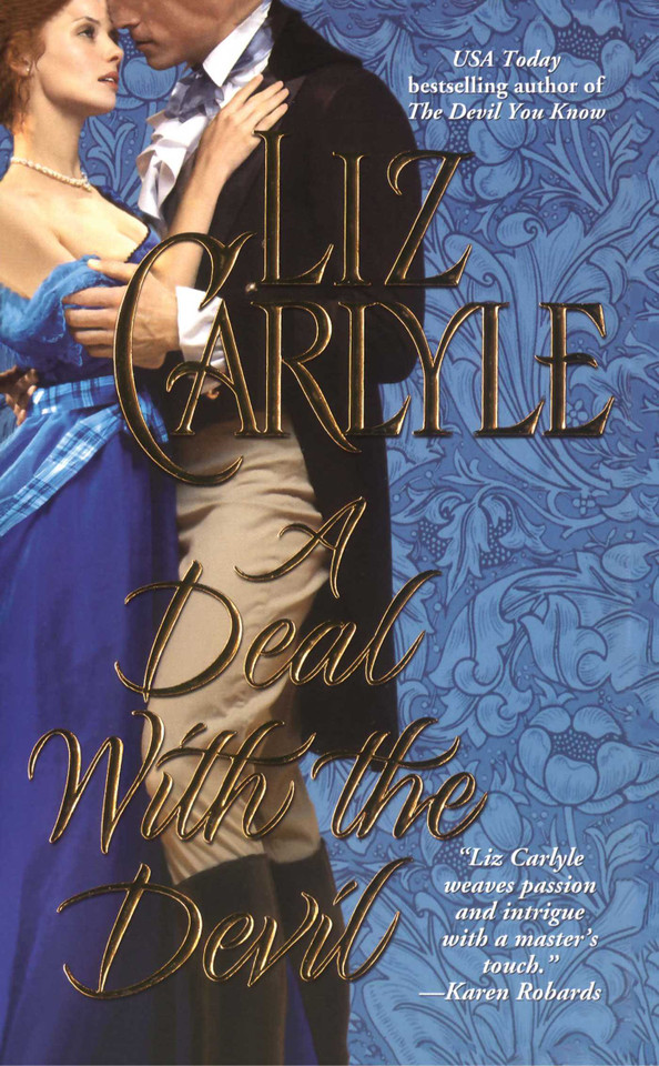 A Deal With the Devil book cover by Liz Carlyle