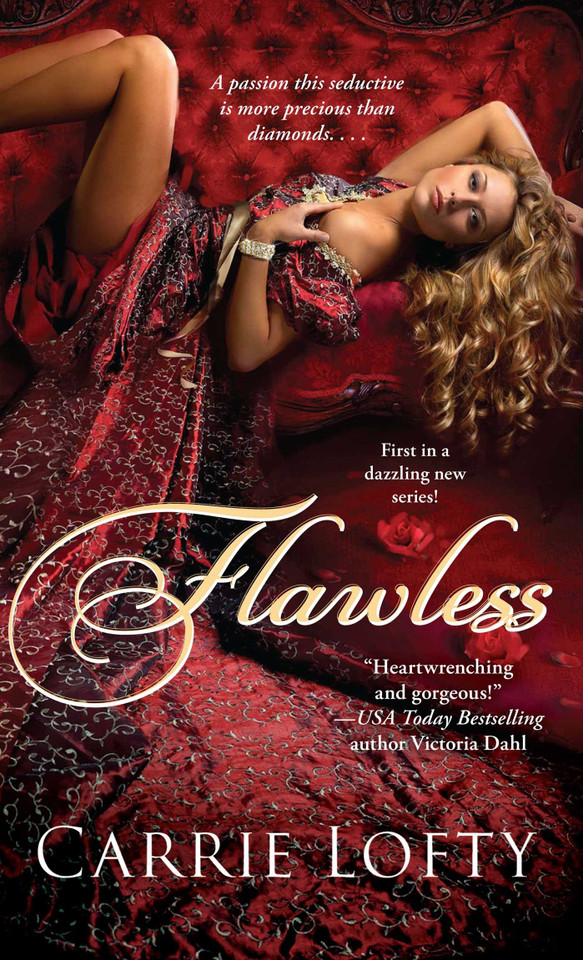Flawless book cover by Carrie Lofty