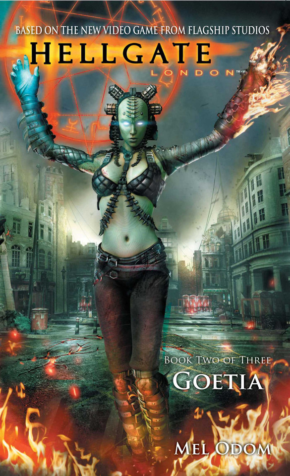 Hellgate: London: Goetia book cover by Mel Odom