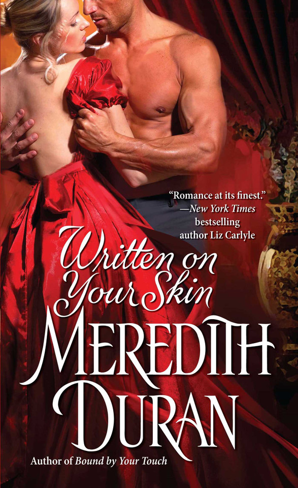 Written on Your Skin book cover by Meredith Duran